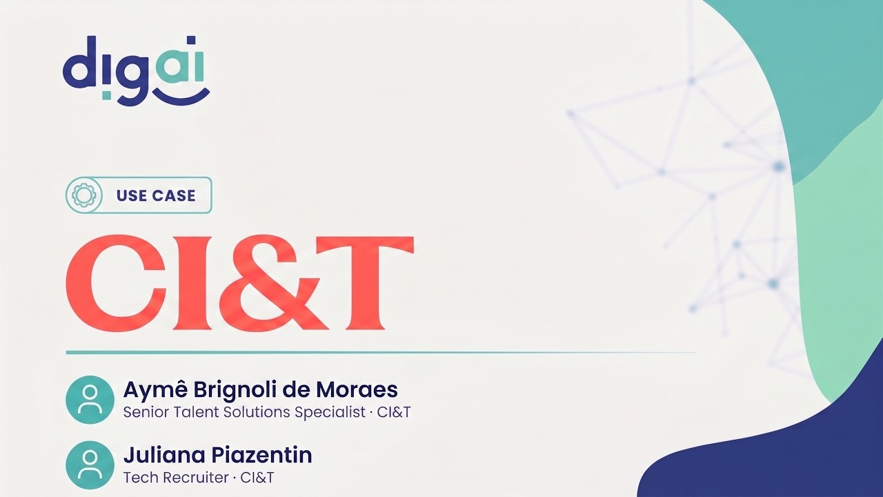 Time de talentos da CI&T durante o painel no CONARH 2026